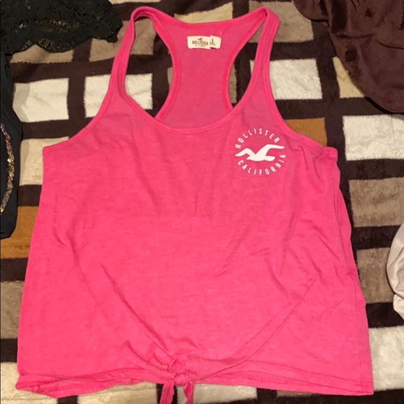 Small Hollister tank top tie front - Picture 1 of 1